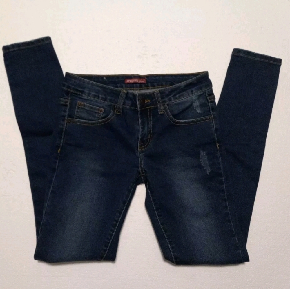April Girl Jeans  stretch Juniors Size 1